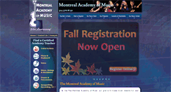 Desktop Screenshot of academiedemontreal.com